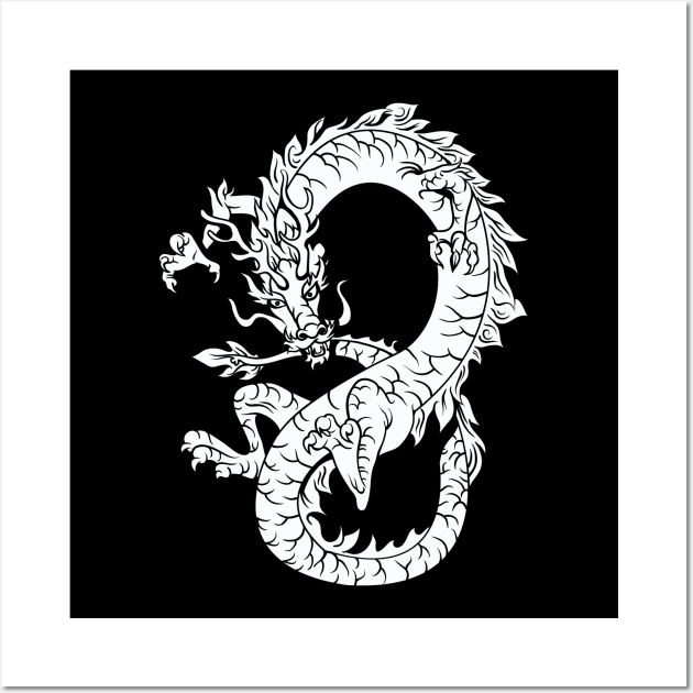 Dragon 05 Great for Masks Wall Art by Verboten